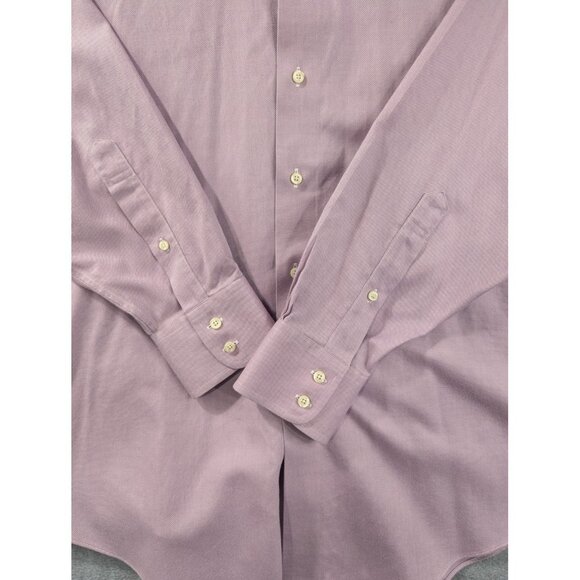 Brooks Brothers Shirt Mens Extra Large 16.5 35 Non Iron Dress Classic Fit - Picture 2 of 8